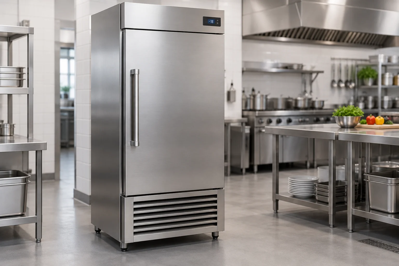 Commercial Freezer illustration